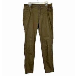LAFAYETTE 148 NEW YORK Mercer Mid-Rise Skinny Jeans in Dark Green Women’s Size 4